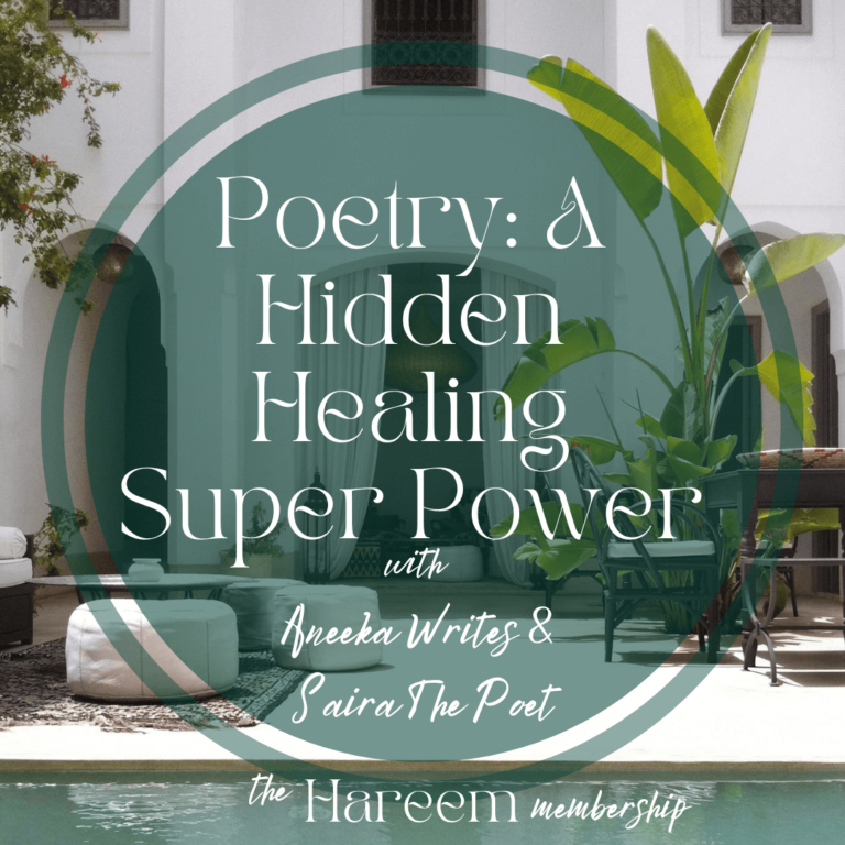 Poetry: A Hidden Healing Super Power with Saira The Poet & Aneeka Writes